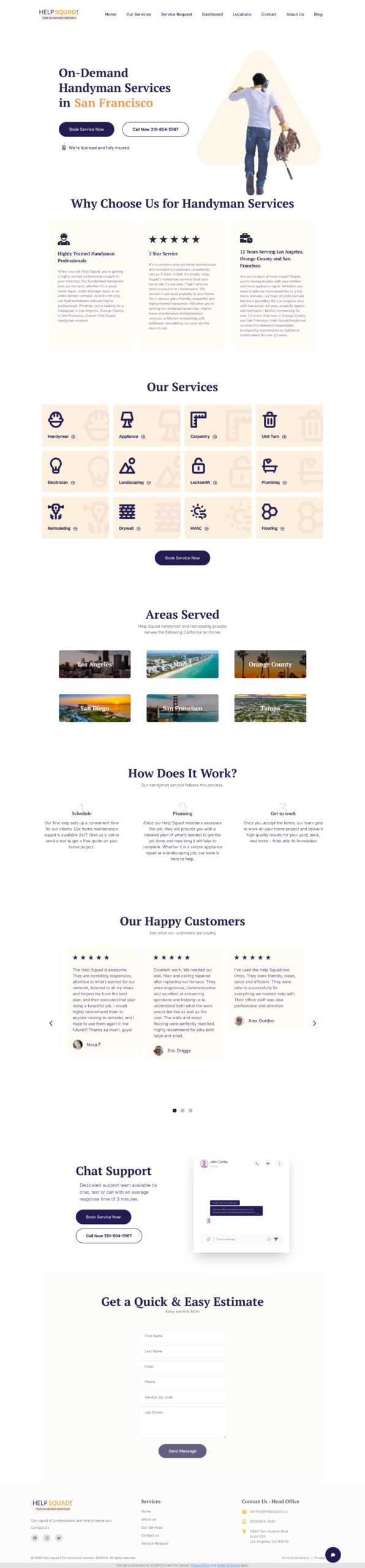 Handyman website 